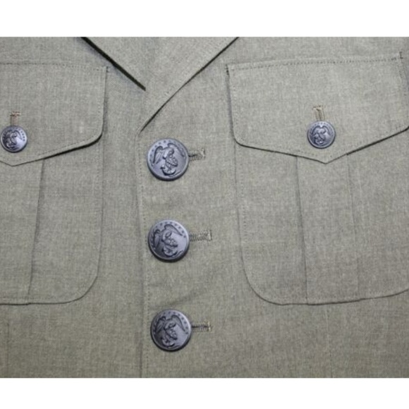 Jay Dee Vtg Army Air Force Military Jacket Sz XS - Picture 4 of 8